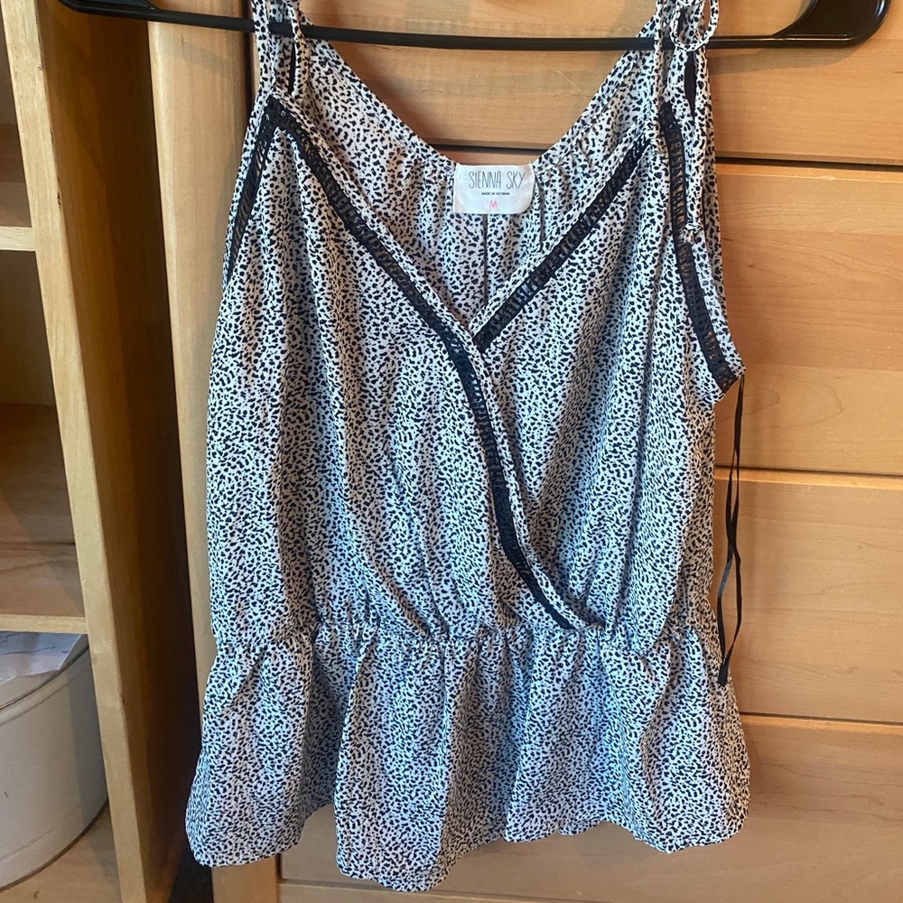 Sienna Sky Polka Dot Tank